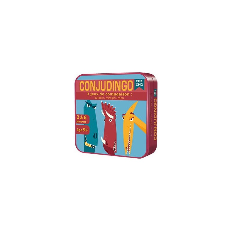 ConjuDingo - CM1/CM2  Jeu de cartes, Jeux de francais, Jeux orthographe