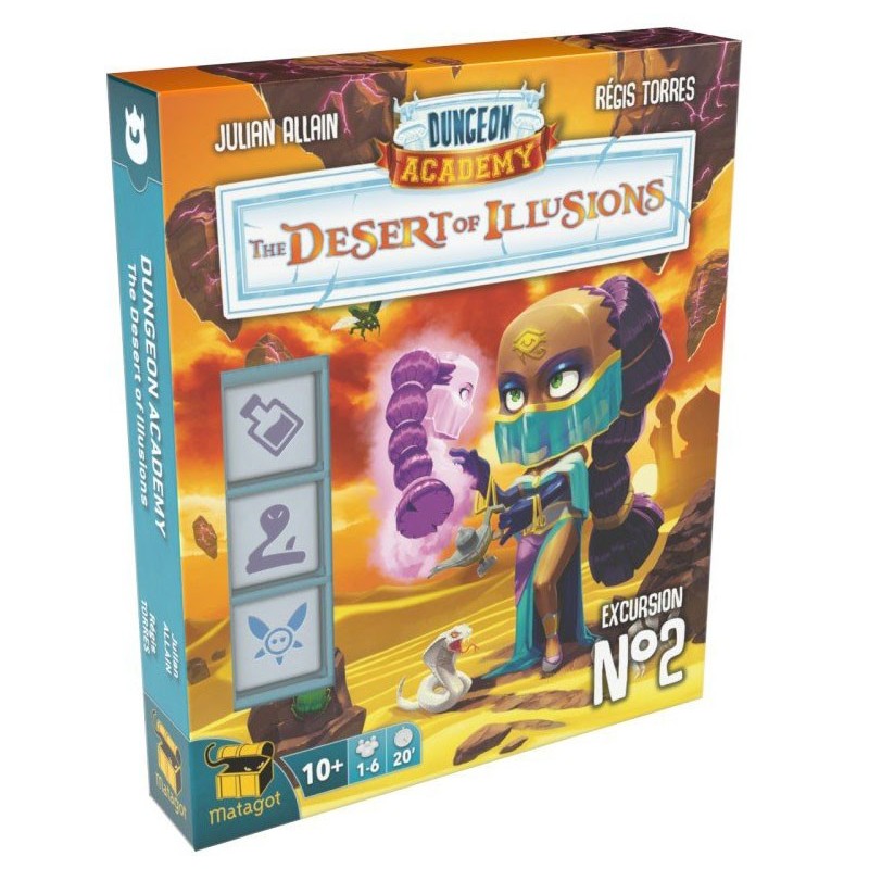 Dungeon Academy - The desert of illusions un jeu Matagot