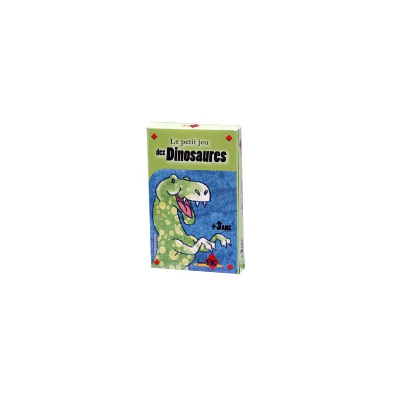 Le petit jeu des dinosaures - Jeux FK - Jeu de cartes et d'observation