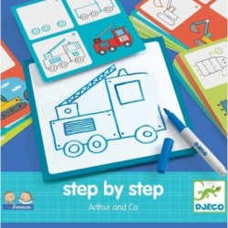 Step by step - Arthur and Co un jeu Djeco