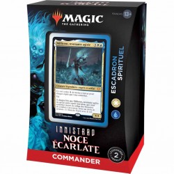 Wizards of the Coast - Magic the Gathering - Deck - Deck d'initiation -  Commander - Premier envol (blanc-bleu) (Français)