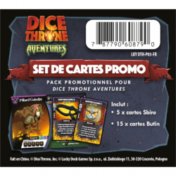 Dice Throne - Adventures bonus sbires et butins