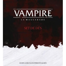 Vampire la mascarade : Set de Dés Blister