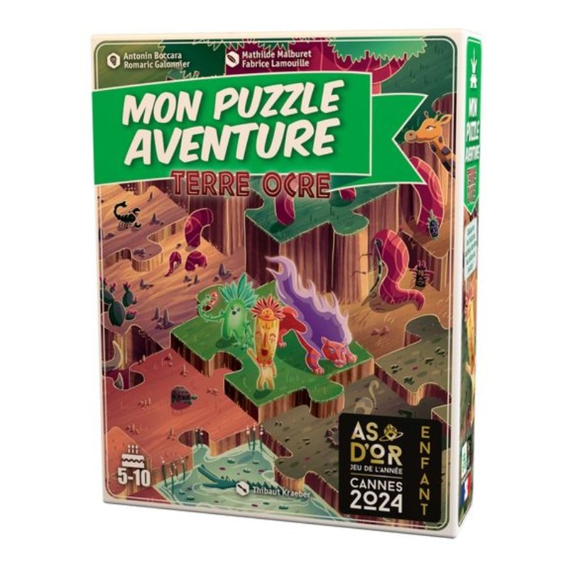 Mon puzzle aventure - Terre Ocre