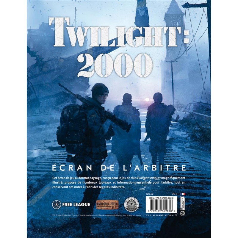 Twilight 2000: Ecran de l'arbitre