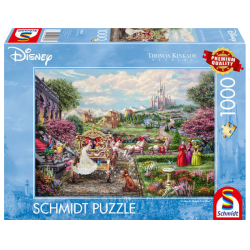 Puzzle Disney 1000 pièces - Cendrillon, heureux pour toujours