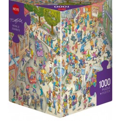 Puzzle 1000 pièces - Mobile Zombies