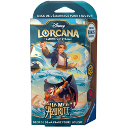 Lorcana : La Mer Azurite - Starter Ambre Rubis