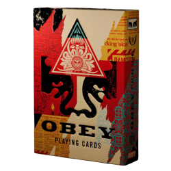 Jeu de 54 cartes - Theory 11 - Obey Collage