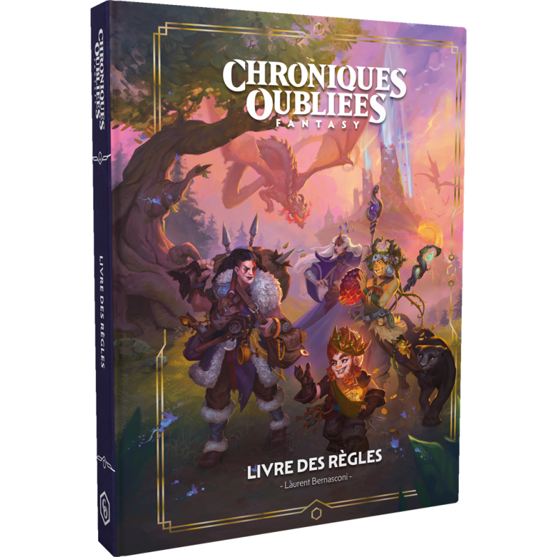 Chroniques Oubliées Fantasy 2e édition - Livre de Règles (souple)