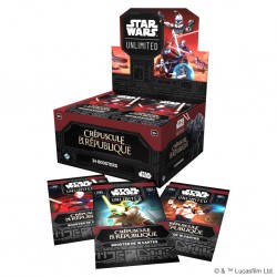 Star Wars Unlimited : Crépuscule de la République - Boite de 24 BoostersIMITEDCREPUSCULEDISPLAY