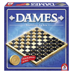 Jeu de Dames en bois