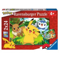 Puzzle 2 x 24 Pokémon