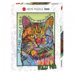 Puzzle 1000 pièces - If cat could talk