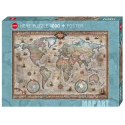 Puzzle 1000 pièces - Retro World