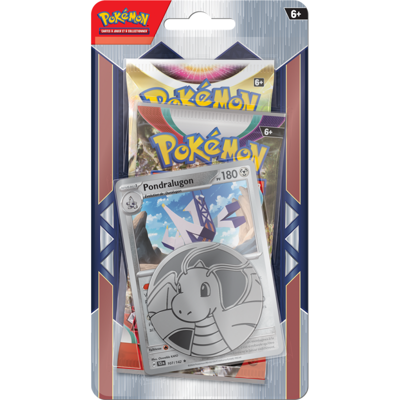 Pokémon : Pack 2 Boosters janv. 2025 Pondralugon