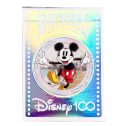 Jeu de 54 cartes Bicycle Disney - 100e Anniversaire